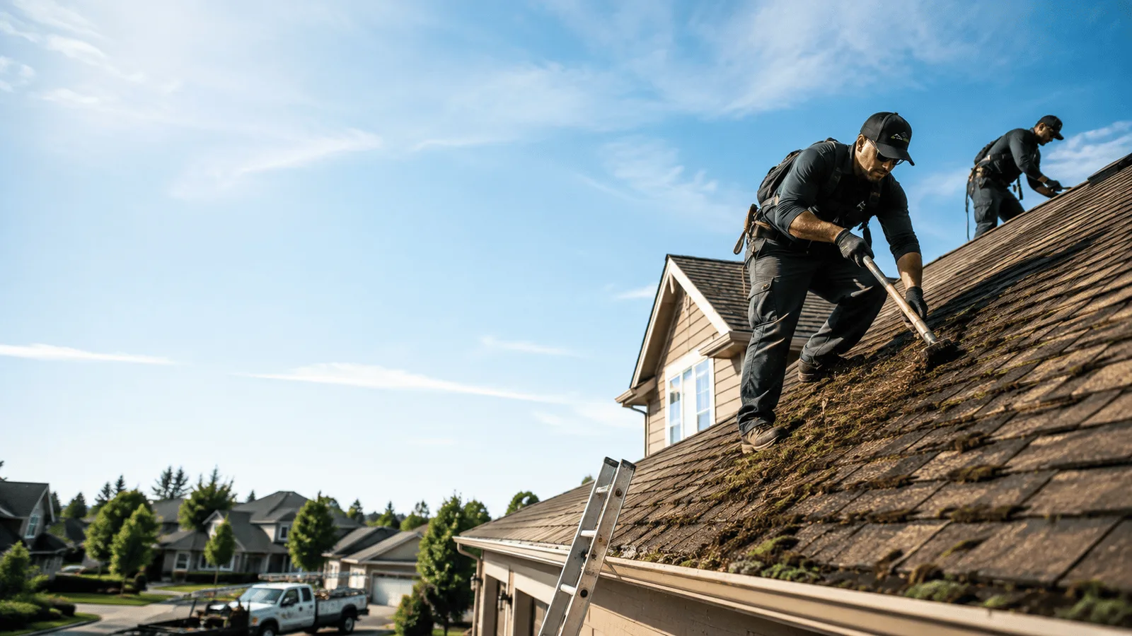 Roof Moss Removal in Markham, IL near me
